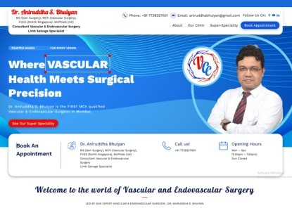 Doctor web design Mumbai