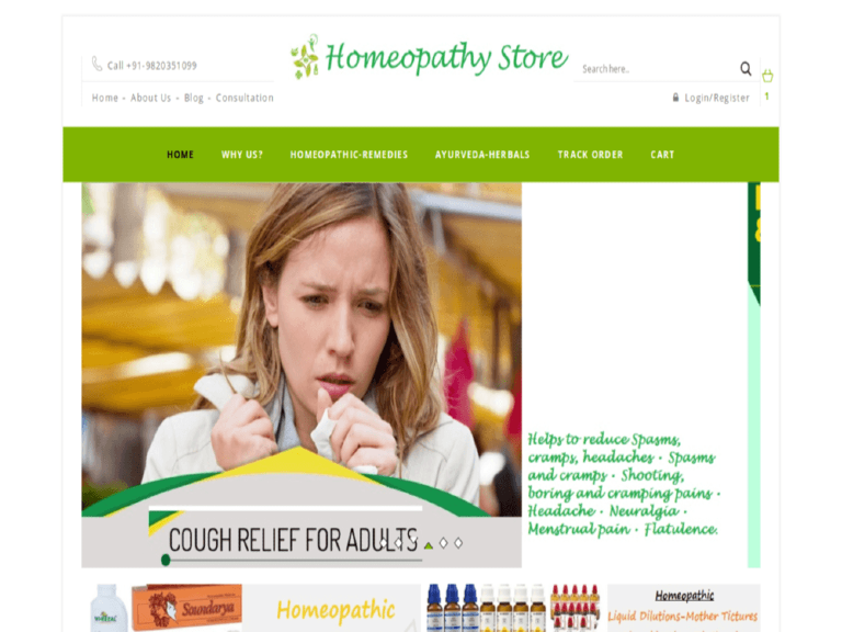 Digital Marketing Case Study for Homeopathy ecommerce store